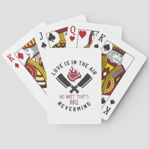 Jeu De Cartes L'Amour Est Dans Le BBQ Air
