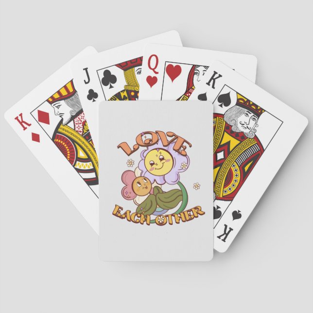Jeu De Cartes L'Amour L'Un L'Autre (dos)