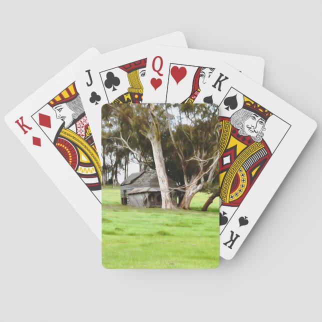 Jeu De Cartes L'Ancienne Cabane En Bois (dos)