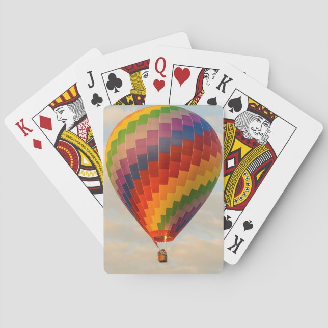 Jeu De Cartes Laos, Vang Vieng.Bulle à air chaud (dos)