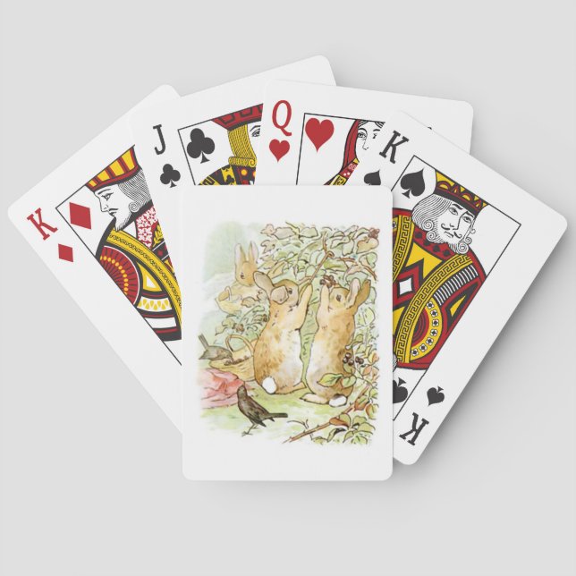 Jeu De Cartes Lapin : cueillette de Blackberry (Beatrix Potter) (dos)