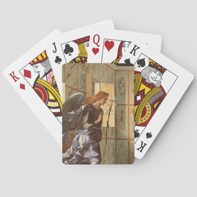 Jeu De Cartes L'Archange Gabriel, de The Annunciation dipty (dos)