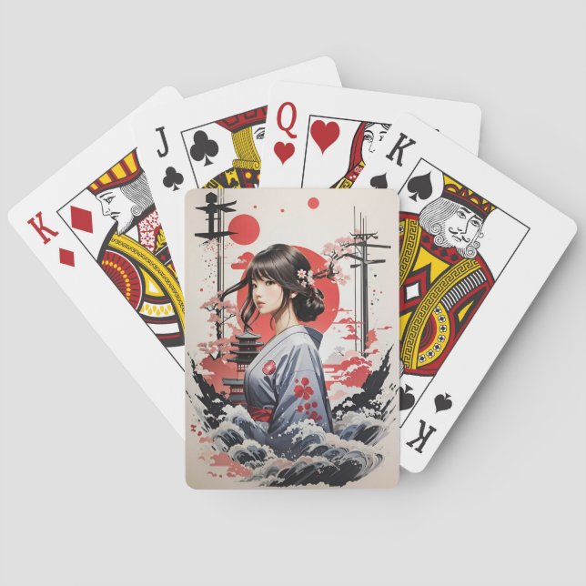 Jeu De Cartes L'art de la peinture japonaise (dos)