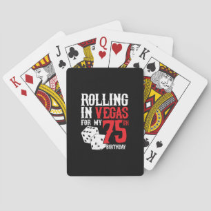 Jeu De Cartes Las Vegas 75e Birthday Party