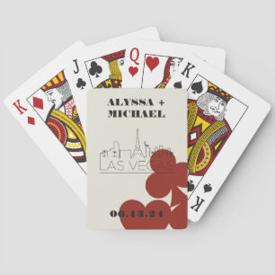 Jeu De Cartes Las Vegas Casino Skyline Mariage Faveur