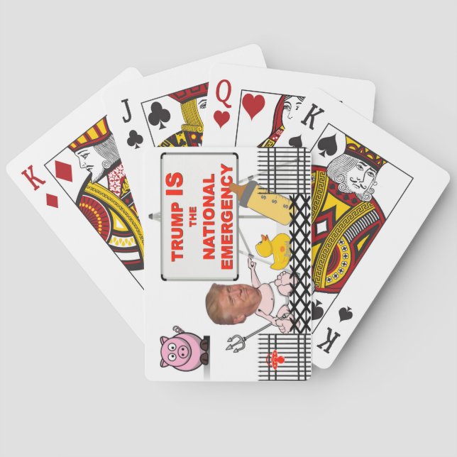 Jeu De Cartes L'atout EST le secours national/anti atout, (dos)