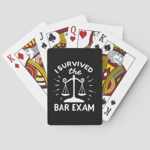 Jeu De Cartes L'Avocat A Survécu À L'Examen Bar