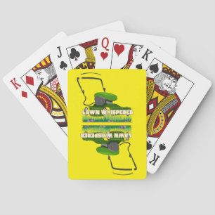 Jeu De Cartes LAWN WHISPERER drôle de jardinage cadeau