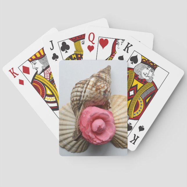 Jeu De Cartes Le camélia et les coquilles (dos)