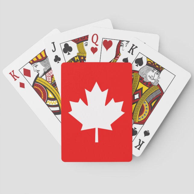 Jeu De Cartes Le Canada a établi l'anniversaire 1867 150 ans (dos)