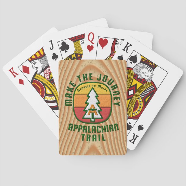 Jeu De Cartes Le Chemin Des Appalaches Fait Le Voyage (dos)