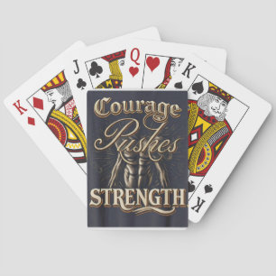 Jeu De Cartes Le Courage Pousse La Force