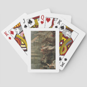 Jeu De Cartes Le débarquement de Cléopâtre au tarse (huile