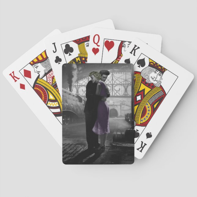 Jeu De Cartes Le départ de l'amour (dos)