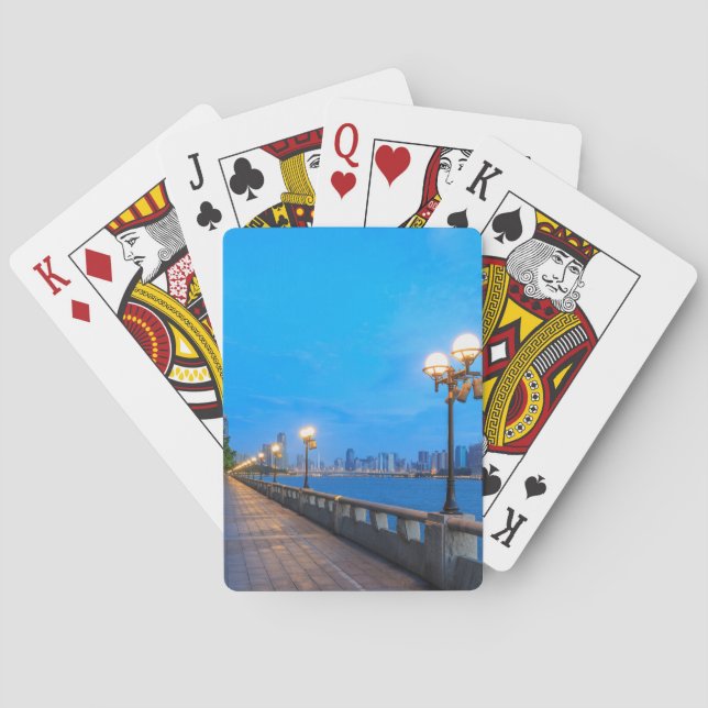 Jeu De Cartes Le front de mer de Guangzhou (dos)