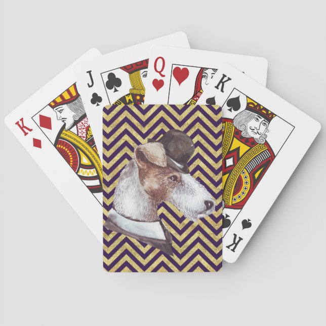 Jeu De Cartes Le Gentleman Airedale (dos)