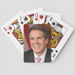 Jeu De Cartes Le Gouverneur Andrew Cuomo Jouant Aux Cartes !
