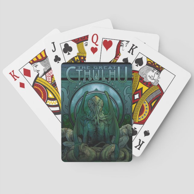 Jeu De Cartes Le grand Cthulhu (dos)