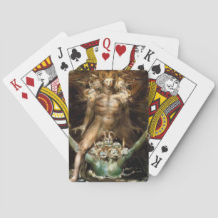 Jeu De Cartes Le grand dragon rouge et la bête de la mer