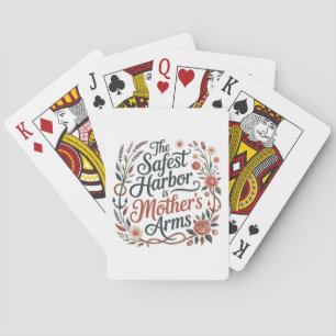 Jeu De Cartes Le havre le plus sûr est les bras de maman
