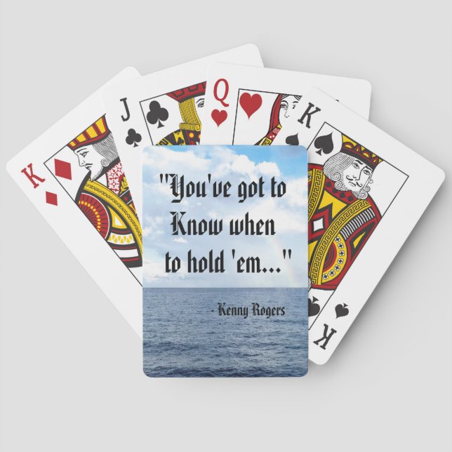 Jeu De Cartes "Le joueur" (dos)