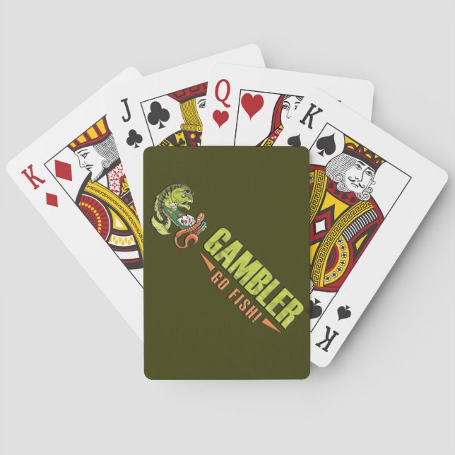 Jeu De Cartes Le joueur leurre des cartes de jeu de bicyclette (dos)