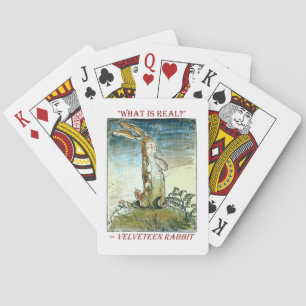 Jeu De Cartes Le Lapin Velveteen Jouer Des Cartes