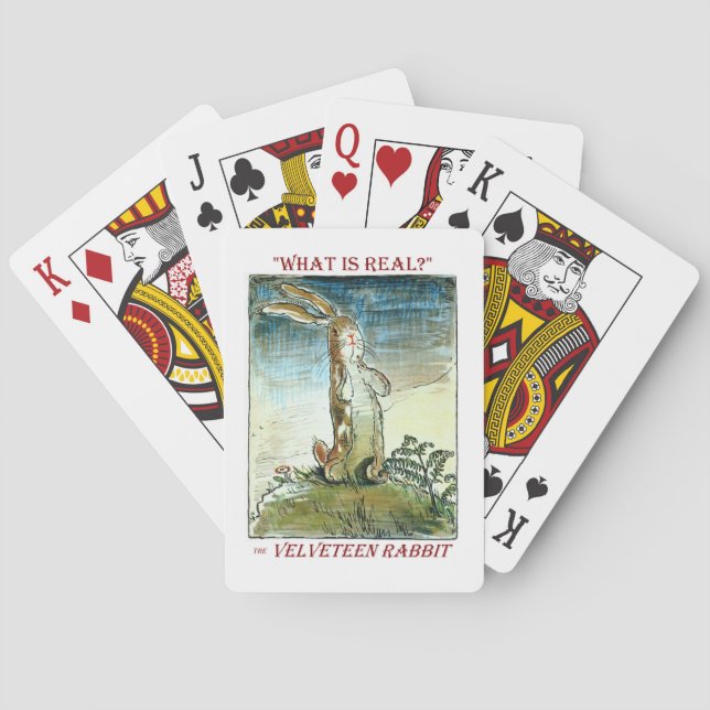 Jeu De Cartes Le Lapin Velveteen Jouer Des Cartes (dos)