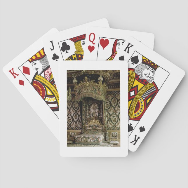 Jeu De Cartes Le Lit Royal, probablement XVIIIe siècle (photo) (dos)