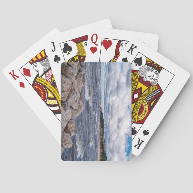 Jeu De Cartes Le littoral du lac Michigan (dos)