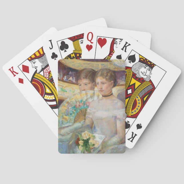 Jeu De Cartes Le Loge, 1882 (huile sur toile) (dos)