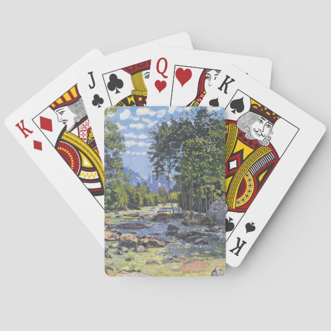 Jeu De Cartes Le Lutschina noir (par Ferdinand Hodler) (dos)