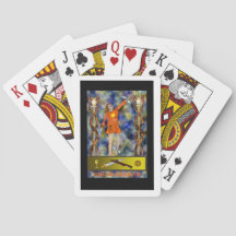 Le Magicien - Jouer aux cartes