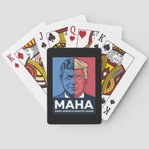 Jeu De Cartes Le MAHA rassure l'Amérique Trump 2024