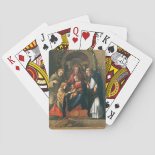 Jeu De Cartes Le mariage mystique de Sainte Catherine