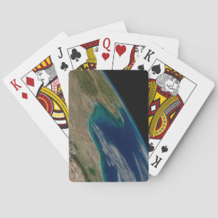 Jeu De Cartes Le Nord Du Golfe Du Mexique.