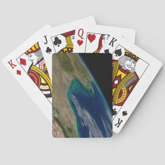 Jeu De Cartes Le Nord Du Golfe Du Mexique. (dos)