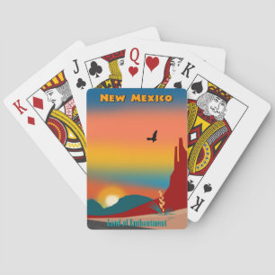 Jeu De Cartes Le Nouveau Mexique - terre d'enchantement