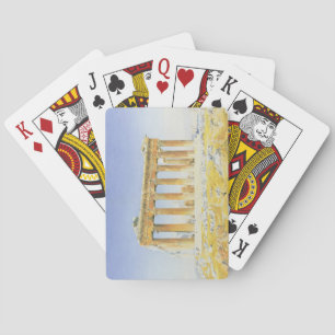 Jeu De Cartes Le Parthénon, c.1834 (avec crayon sur papier)