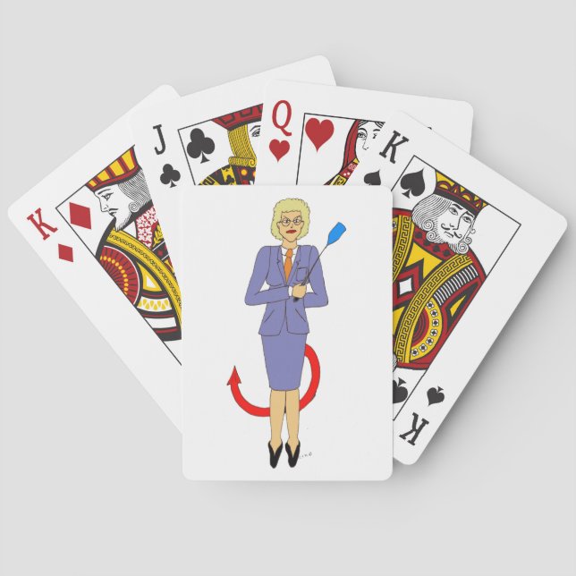 Jeu De Cartes Le Professeur Maléfique (dos)