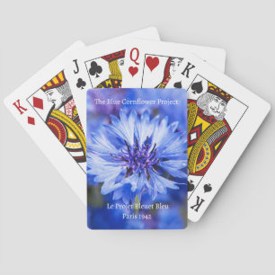 Jeu De Cartes Le projet de Cornflower Bleue