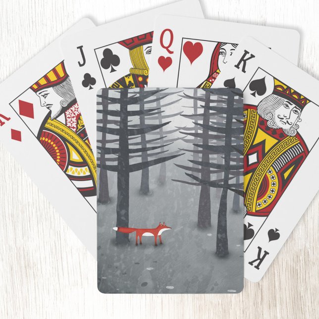 Jeu De Cartes Le renard et la forêt (Fox in the Forest art playing cards)