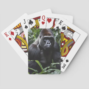 Jeu De Cartes Le roi du gorille de minuit : Monarque de la forêt