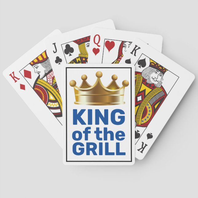 Jeu De Cartes Le Roi Du Grill (dos)