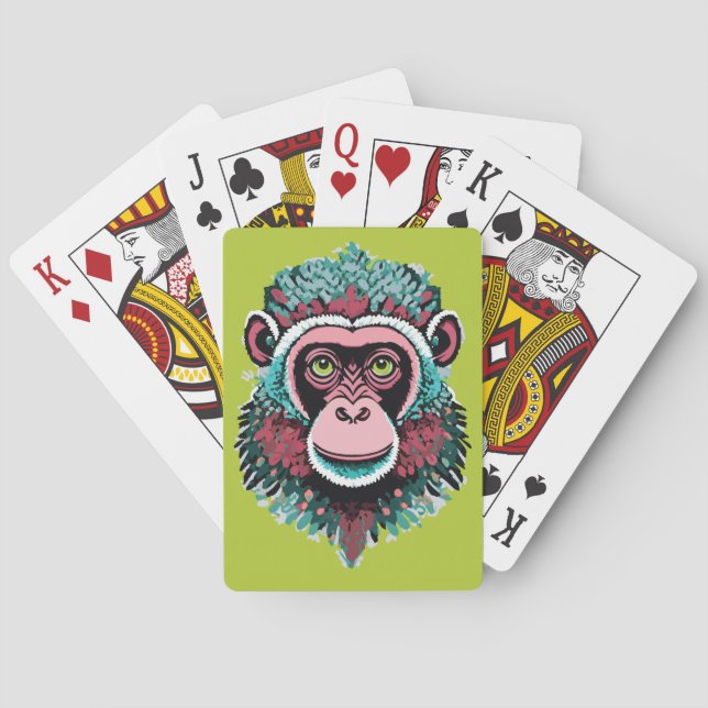 Jeu De Cartes le roi singe (dos)