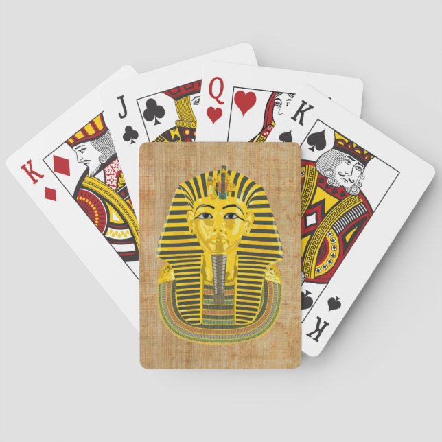 Jeu De Cartes Le roi Toutankhamon (dos)