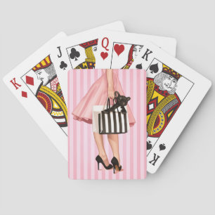 Jeu De Cartes Le shopping dans les années 50