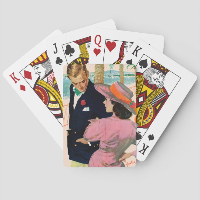 Jeu De Cartes Le Stategy de l'amour (dos)