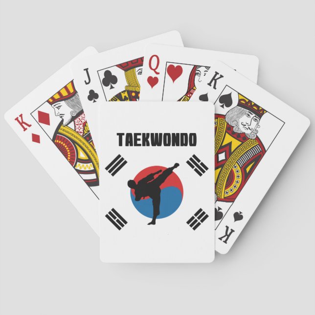 Jeu De Cartes Le Taekwondo (dos)