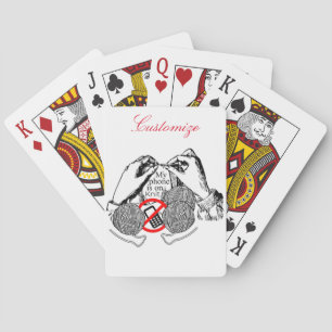 Jeu De Cartes Le téléphone est sur Knit Thunder_Cove